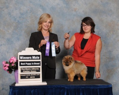 Cole winning at 8 mos